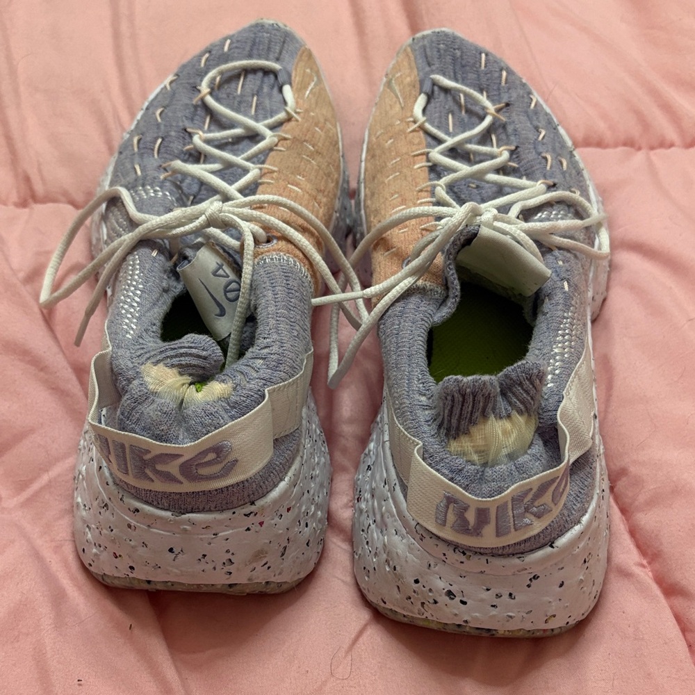 Nike Gray and Peach Athletic Shoes - Picture 2 of 7